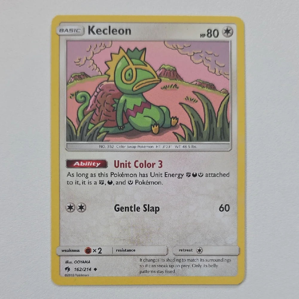 Pokemon Kecleon Card